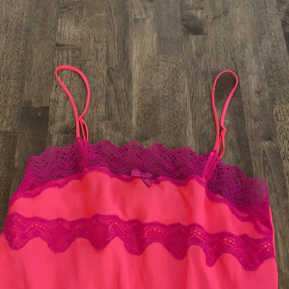 Victoria’s Secret one piece short negligee with spaghetti straps! Worn once.